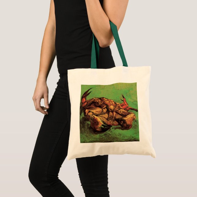 Bolsa Tote Caranguejo de Costas de Vincent van Gogh (Frente (produto))