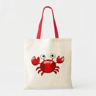 Bolsa Tote Caranguejo vermelho