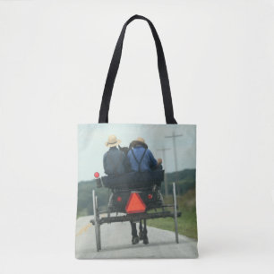 Bolsa Tote Caras Amish