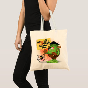 Bolsa Tote Caráter Frankenstein 'Normal Pessoas Scare Me'