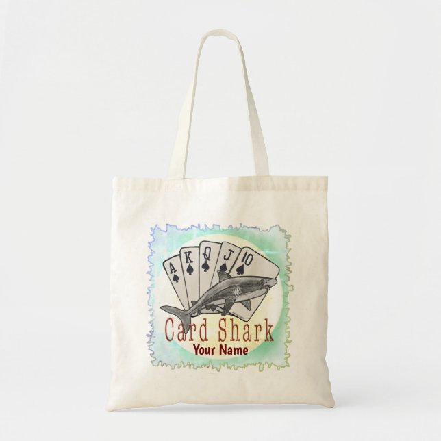 Bolsa Tote Card Shark poker (Frente)