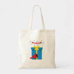 Bolsa Tote Cardeal Vermelho Cinto Com Presente Azul