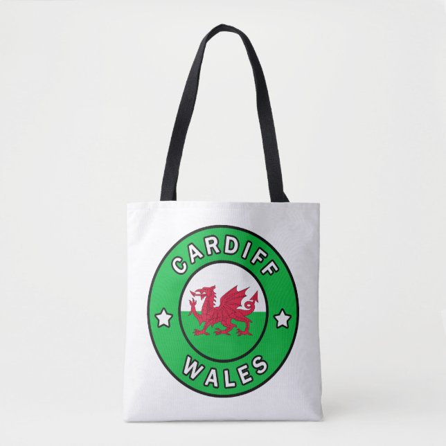 Bolsa Tote Cardiff Wales (Frente)