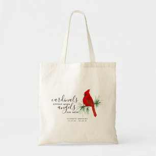 Bolsa Tote Cardinais aparecem quando os anjos estão perto do