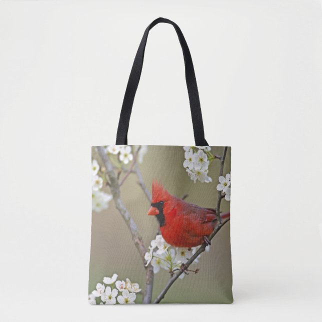 Bolsa Tote Cardinal-do-norte (Frente)
