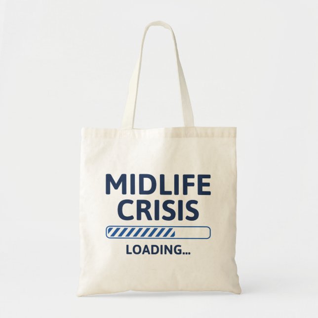 Bolsa Tote Carga de Crise da Midlife (Frente)