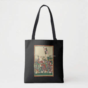 Bolsa Tote Cargas de Cavalos, Codex Manesse do século 14