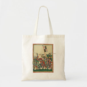 Bolsa Tote Cargas de Cavalos, Codex Manesse do século 14