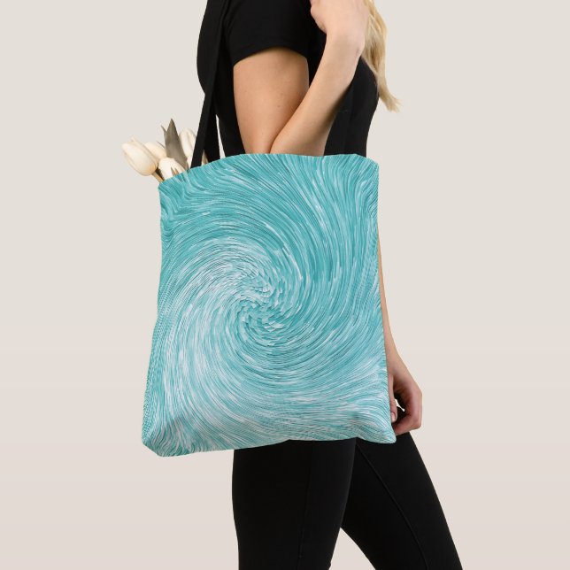 Bolsa Tote Caribe espiral do mar....... (Close Up)