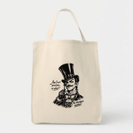 Bolsa Tote Caricatura do Lorde espirituoso 
