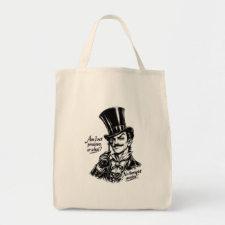 Bolsa Tote Caricatura do Lorde espirituoso 