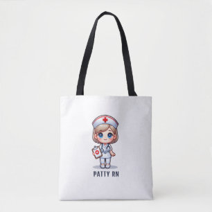 Bolsa Tote Caricatura Loura De Manga Cute Personalizada