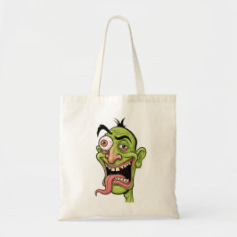 Bolsa Tote Caricatura Zombie engraçada para Tote Bag