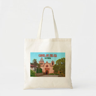 Bolsa Tote Carmel Por Mar Missão Basilica Califórnia