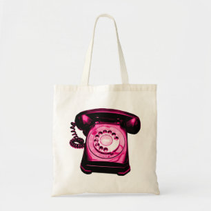 Bolsa Tote Carmesins da linha de apoio ao cliente