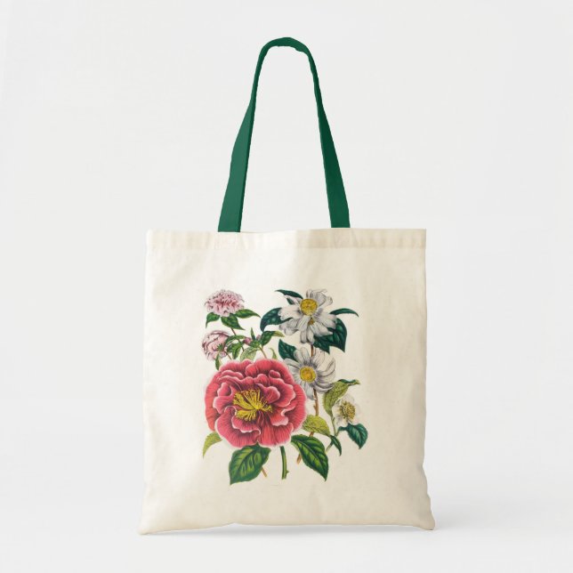 Bolsa Tote Carnaval de flores (Frente)