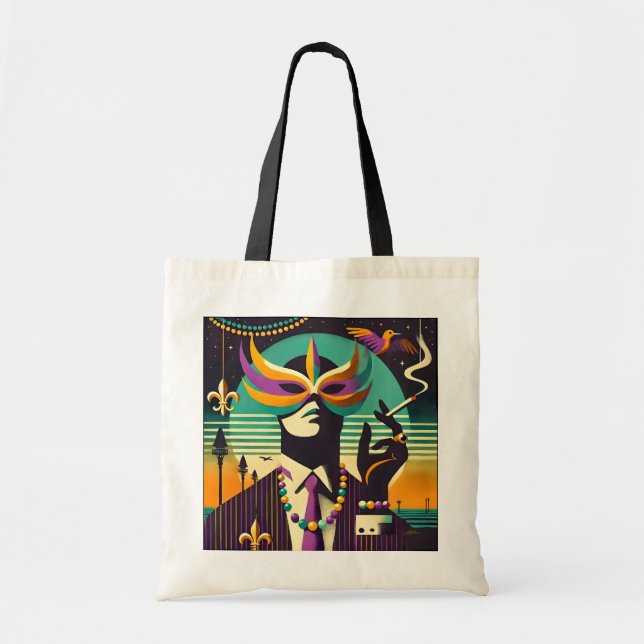 Bolsa Tote Carnaval O Homem que Fuma (Frente)