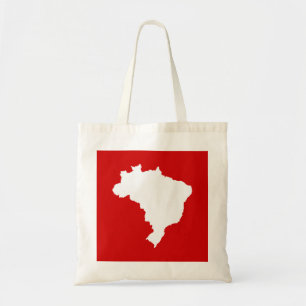 Bolsa Tote Carnaval Vermelho Festivo Brasil