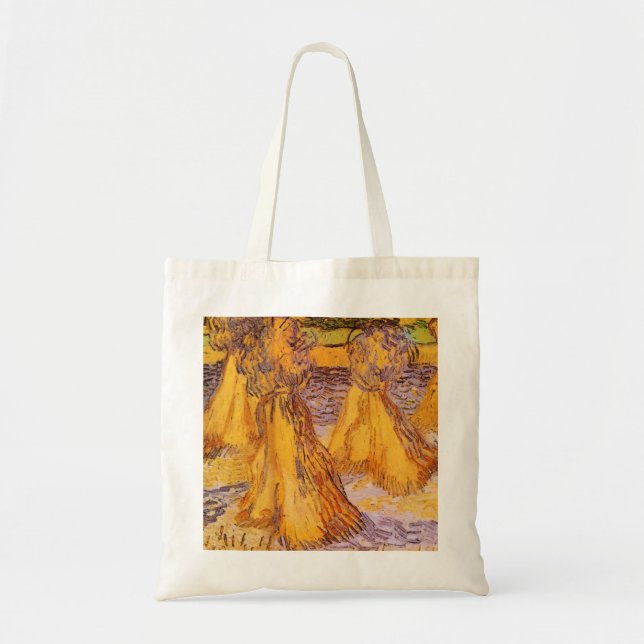 Bolsa Tote Carnes de trigo de Vincent van Gogh (Frente)