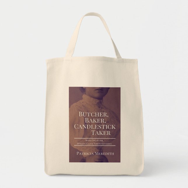 Bolsa Tote Carniceiro, Criador, Cartaz de Candlestick (Frente)