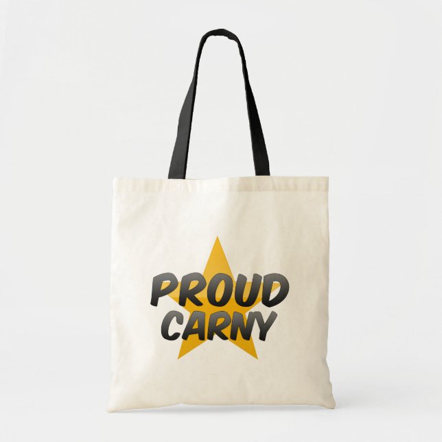 Bolsa Tote Carny orgulhoso (Frente)