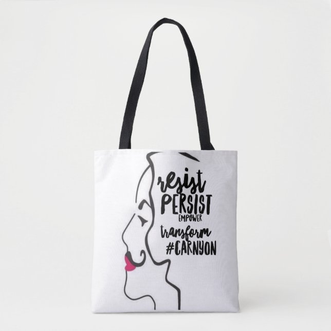 Bolsa Tote  #CarnyOn Compradora da Carny Girl (Frente)