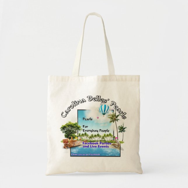 Bolsa Tote Carolina Belles Pearls 1 (Frente)