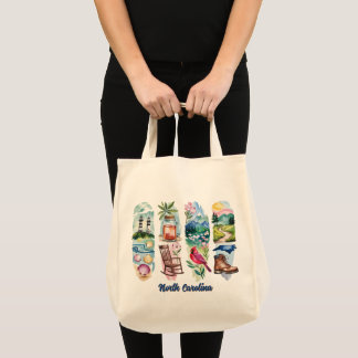 Bolsa Tote Carolina do Norte Cênica
