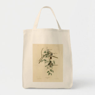 Bolsa Tote Carolina Titmouse da Universidade de Audubon's Bir