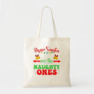 Bolsa Tote Caros Papais noeis, eles são os malvados do Natal 