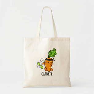 Bolsa Tote Carrate Carrot Carrot Karate Pun