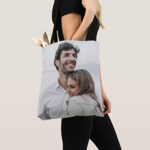 Bolsa Tote Carregamento de Fotografias Personalizado Design