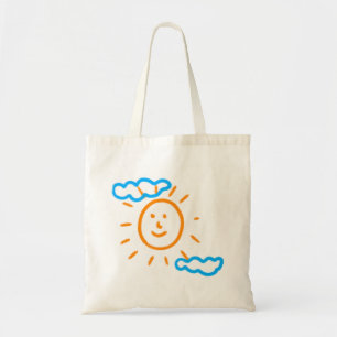Bolsa Tote Carregar Crianças de Desenho Transformando Trabalh