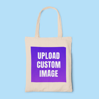 Bolsa Tote Carregar imagem personalizada - Adicione a sua par