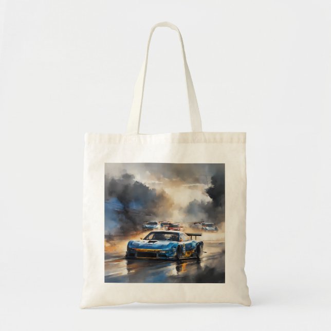Bolsa Tote Carro Blue Race com Ascensão Sun (Frente)
