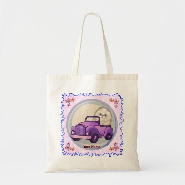 Bolsa Tote Carro de Gato Himalaio   (Frente)