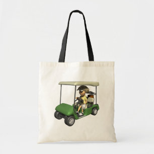 Bolsa Tote Carro do jogador de golfe da mulher