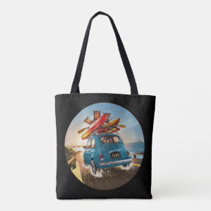Bolsa Tote Carro Fiat Azul