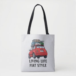 Bolsa Tote Carro Red Fiat