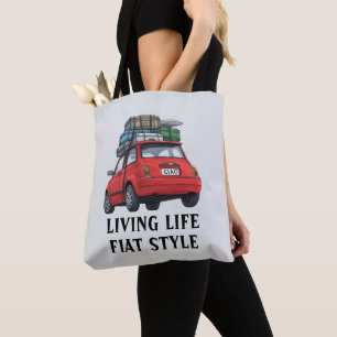 Bolsa Tote Carro Red Fiat