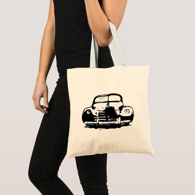 Bolsa Tote Carro Retro (Criador carregado)