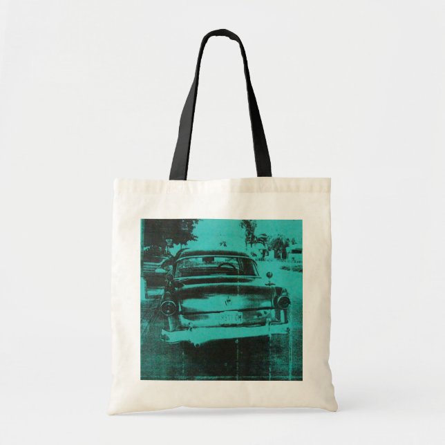 Bolsa Tote Carro verde (Frente)