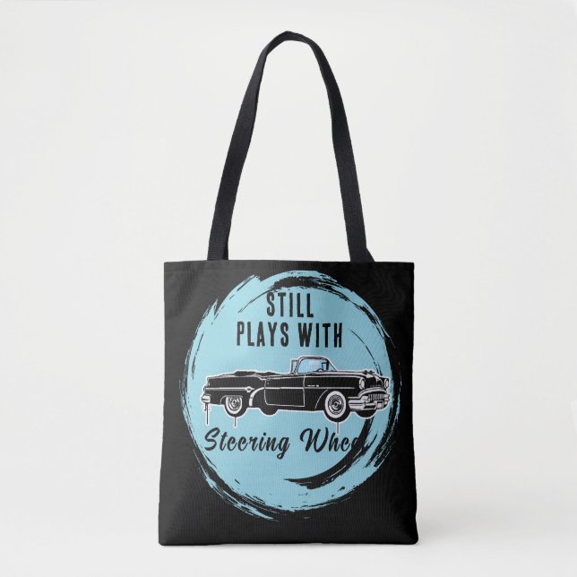 Bolsa Tote carro vintage (Frente)