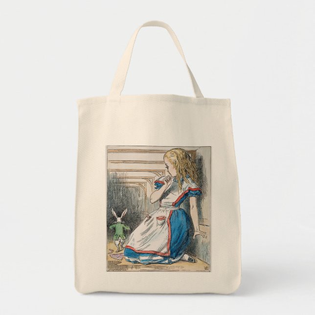 Bolsa Tote Carroll: Alice, 1865 (Frente)