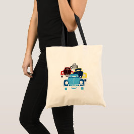 Bolsa Tote Carros Antigos
