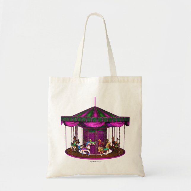 Bolsa Tote Carrossel Purple (Frente)