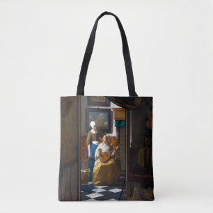 Bolsa Tote Carta de Amor, Johannes Vermeer