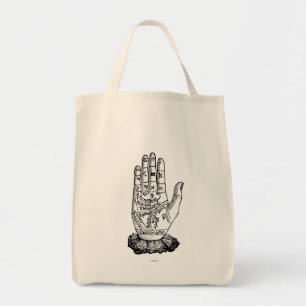 Bolsa Tote Carta do Palmistry, 1885