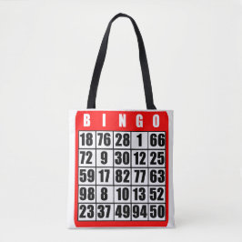 Bolsa Tote Cartão de Bingo