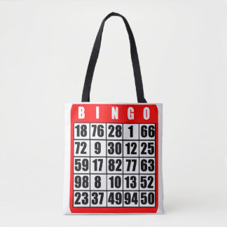 Bolsa Tote Cartão de Bingo